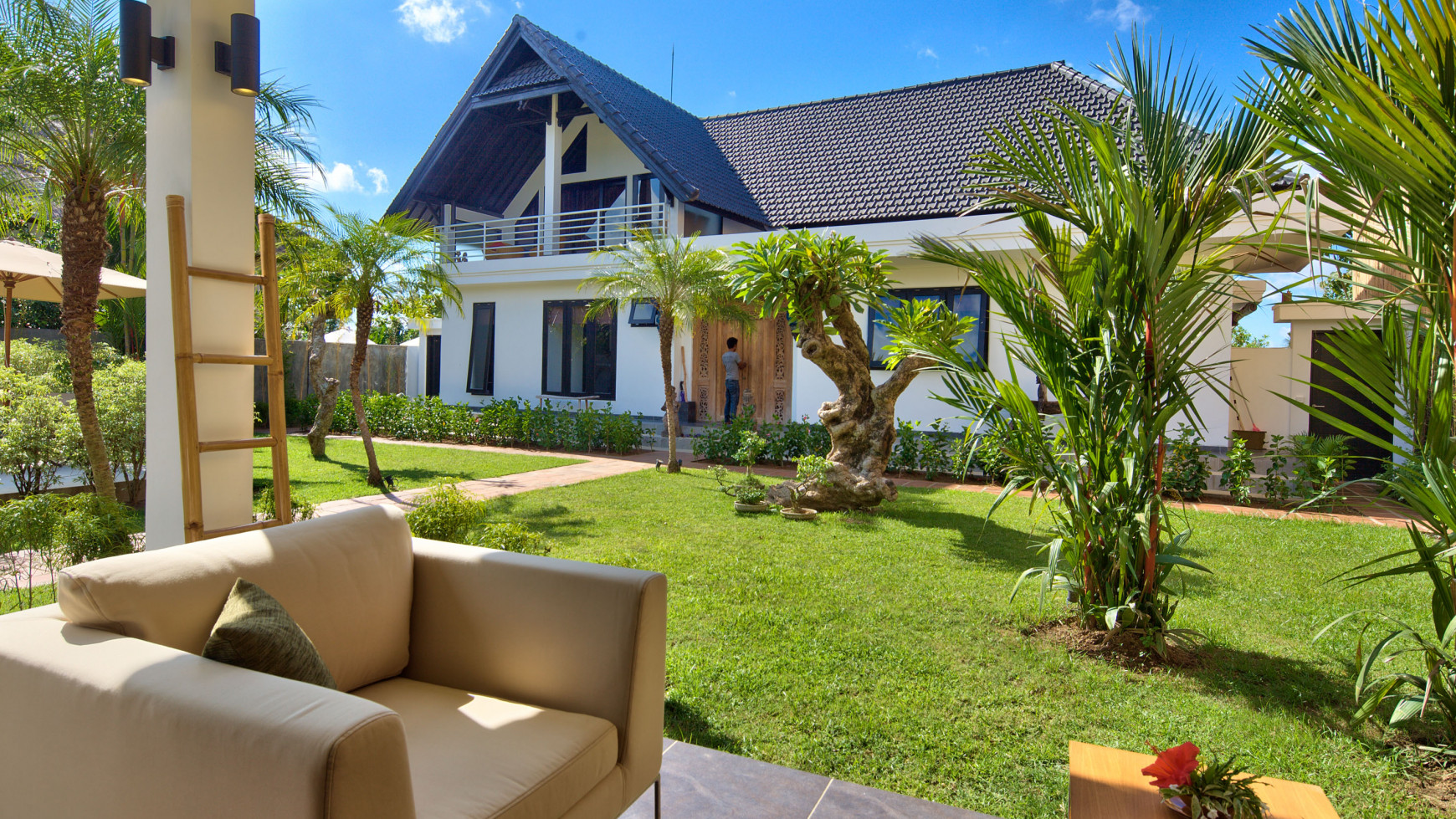 Beach front villa for sale