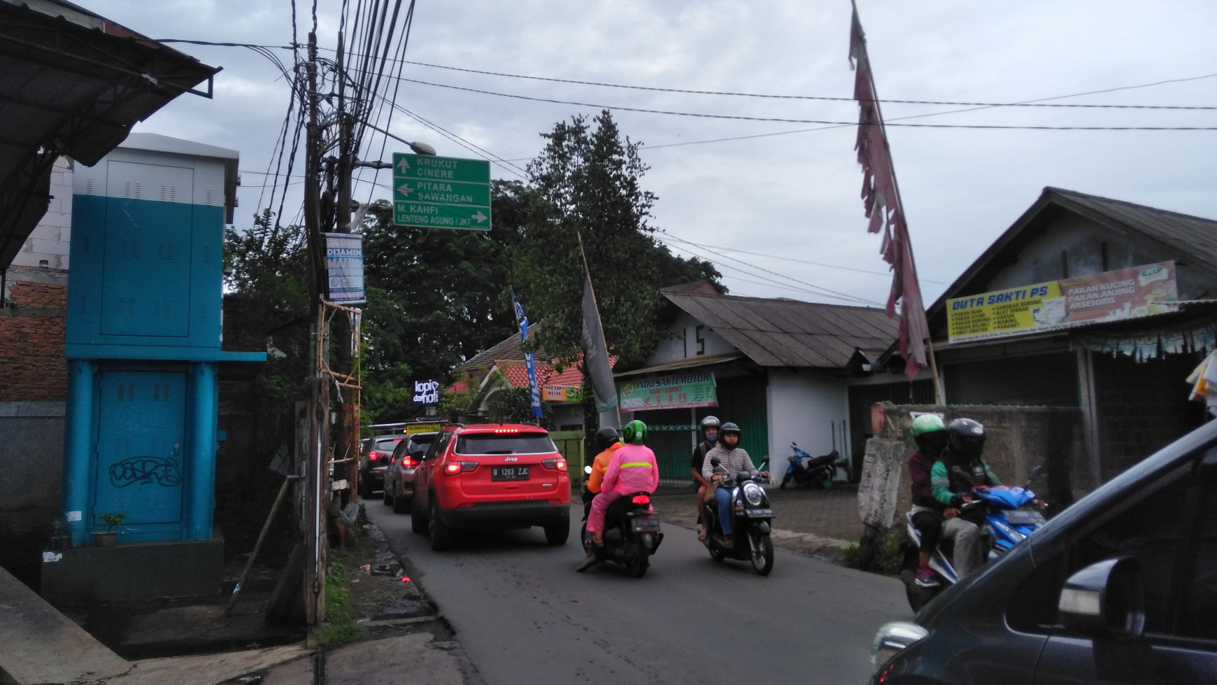 Di jual tanah di depok tanah baru beiji pinggir jalan raya