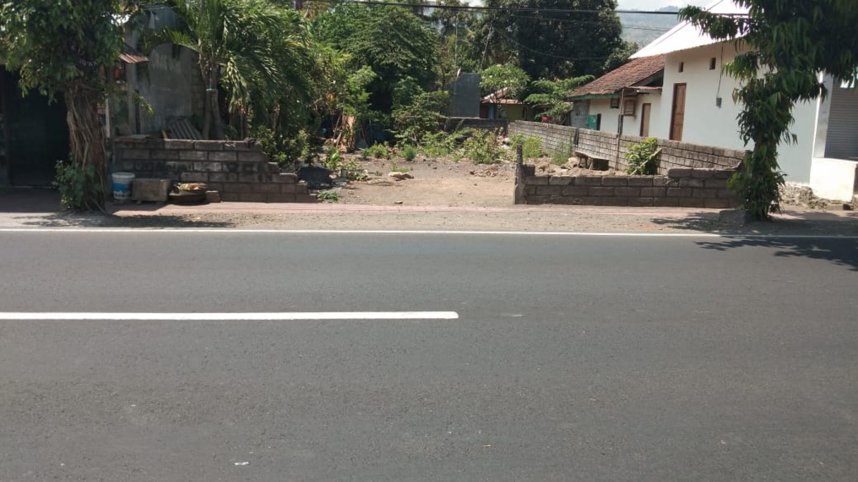 Land for sale main road Lovina