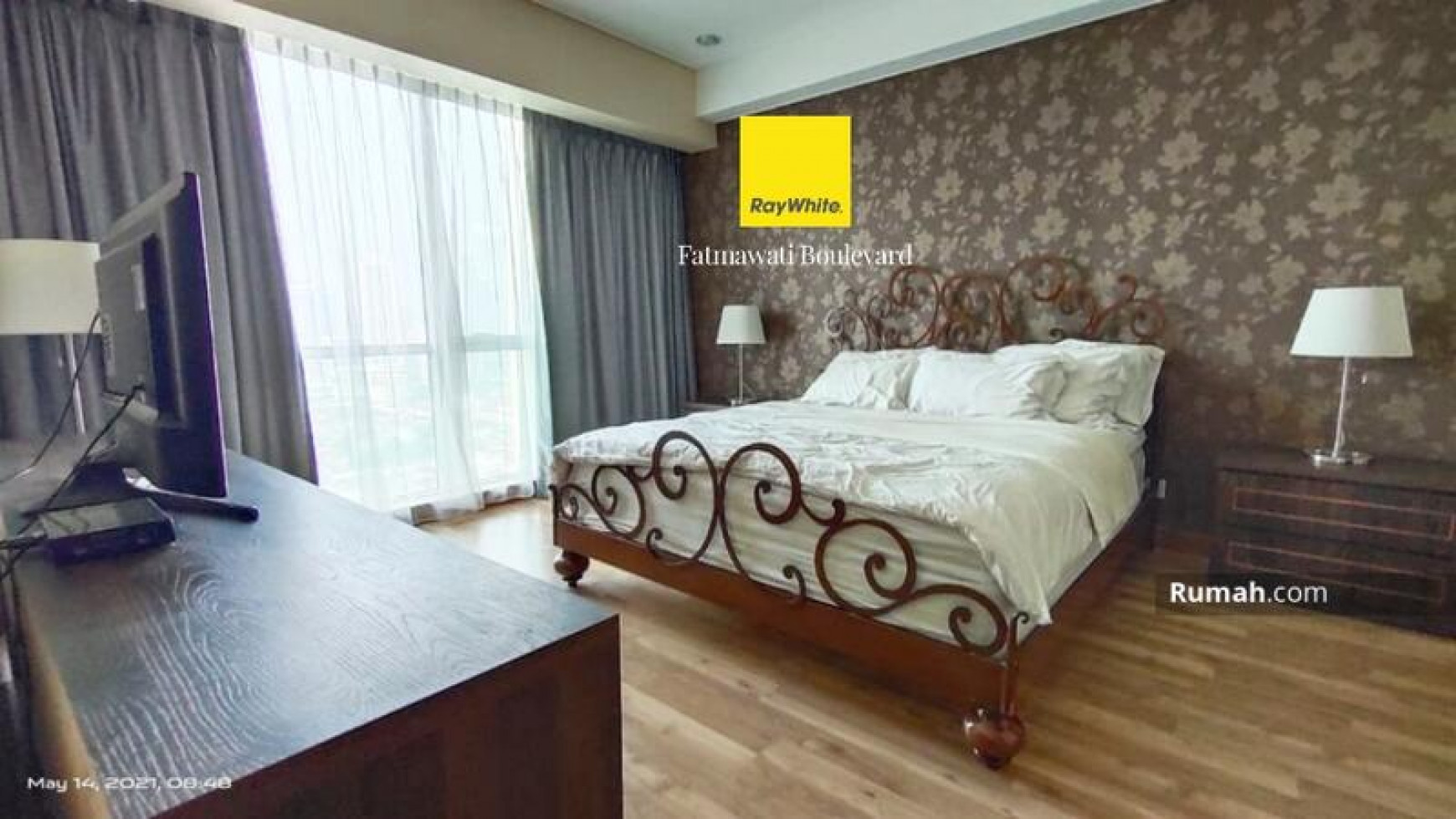 FOR RENT HIGH FLOOR AND NICE VIEW SETIABUDI SKY GARDEN APARTMENT