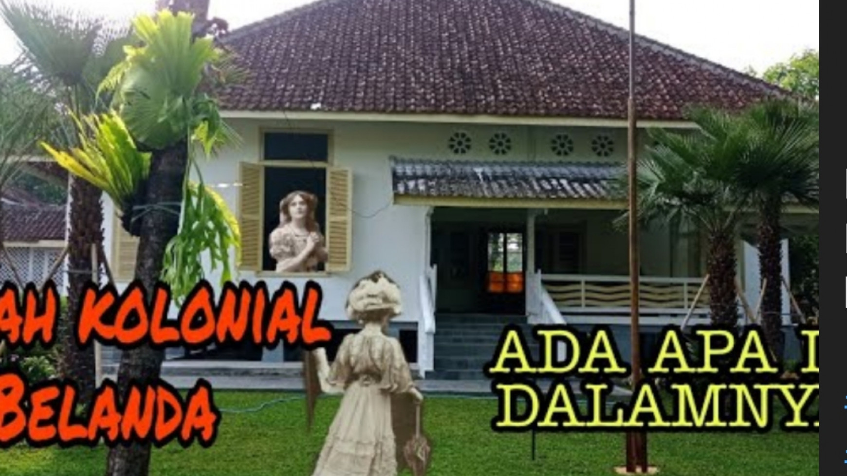 Rumah Peninggalan Kolonial  Belanda - di Cepu