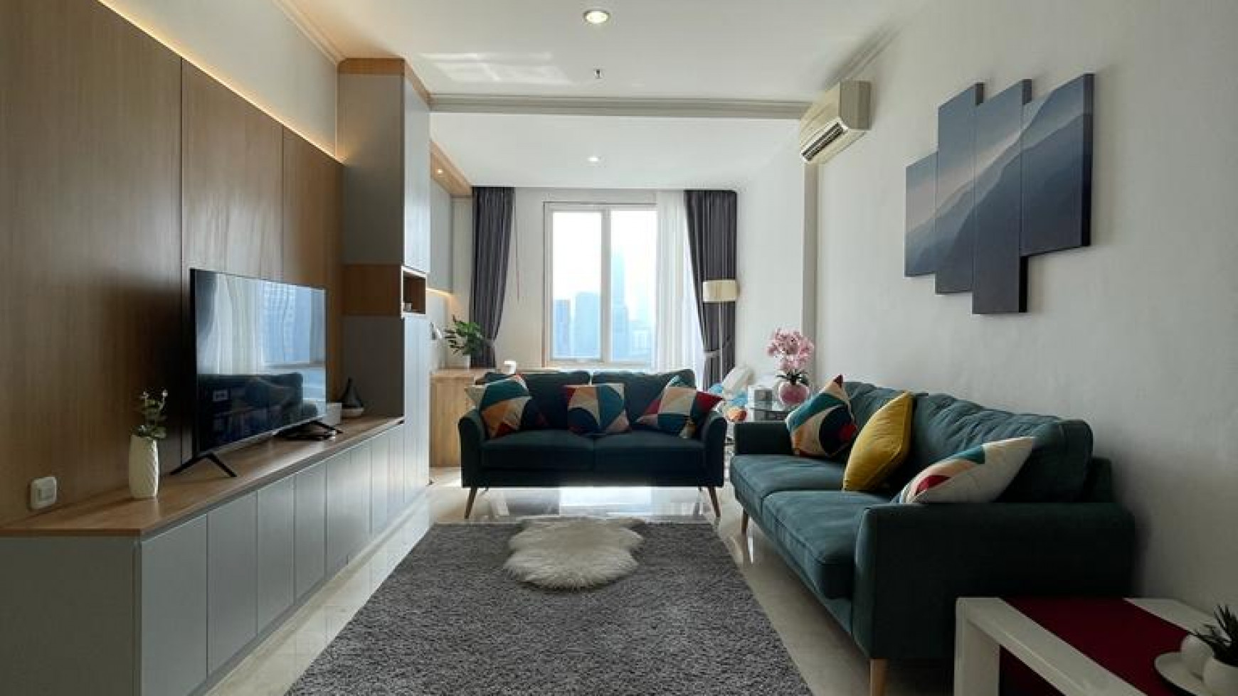 Apartemen Fully Furnished bagus, siap huni di Sudirman 