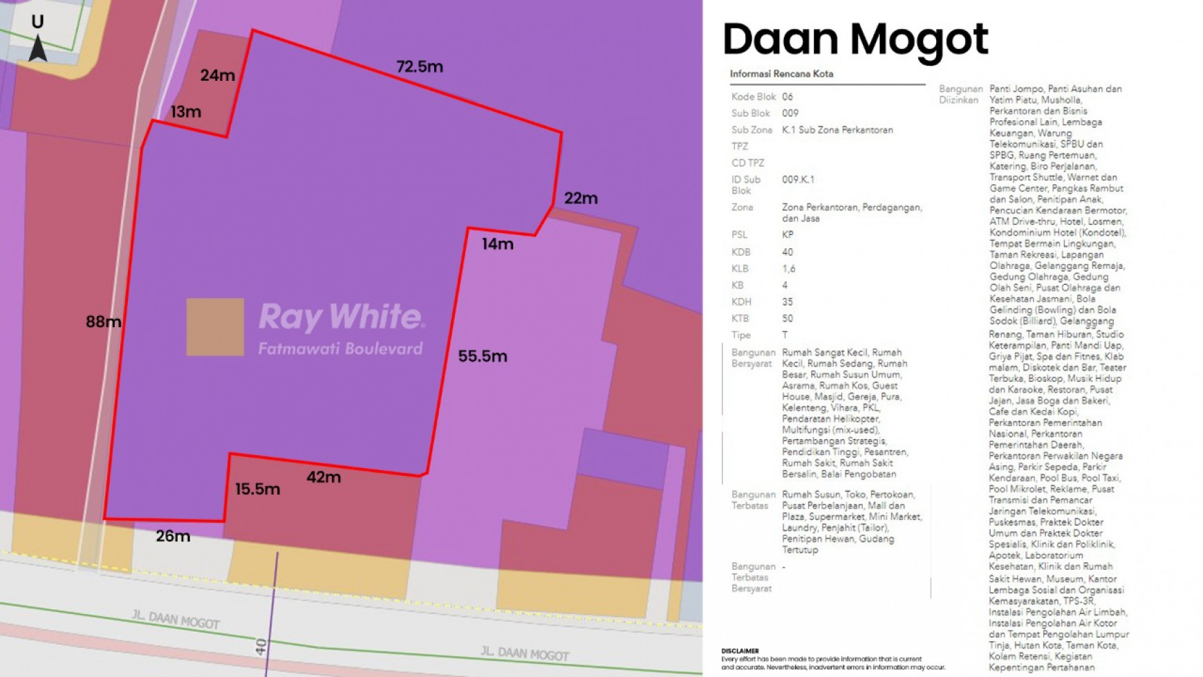 TANAH INDUSTRI DAAN MOGOT AREA 