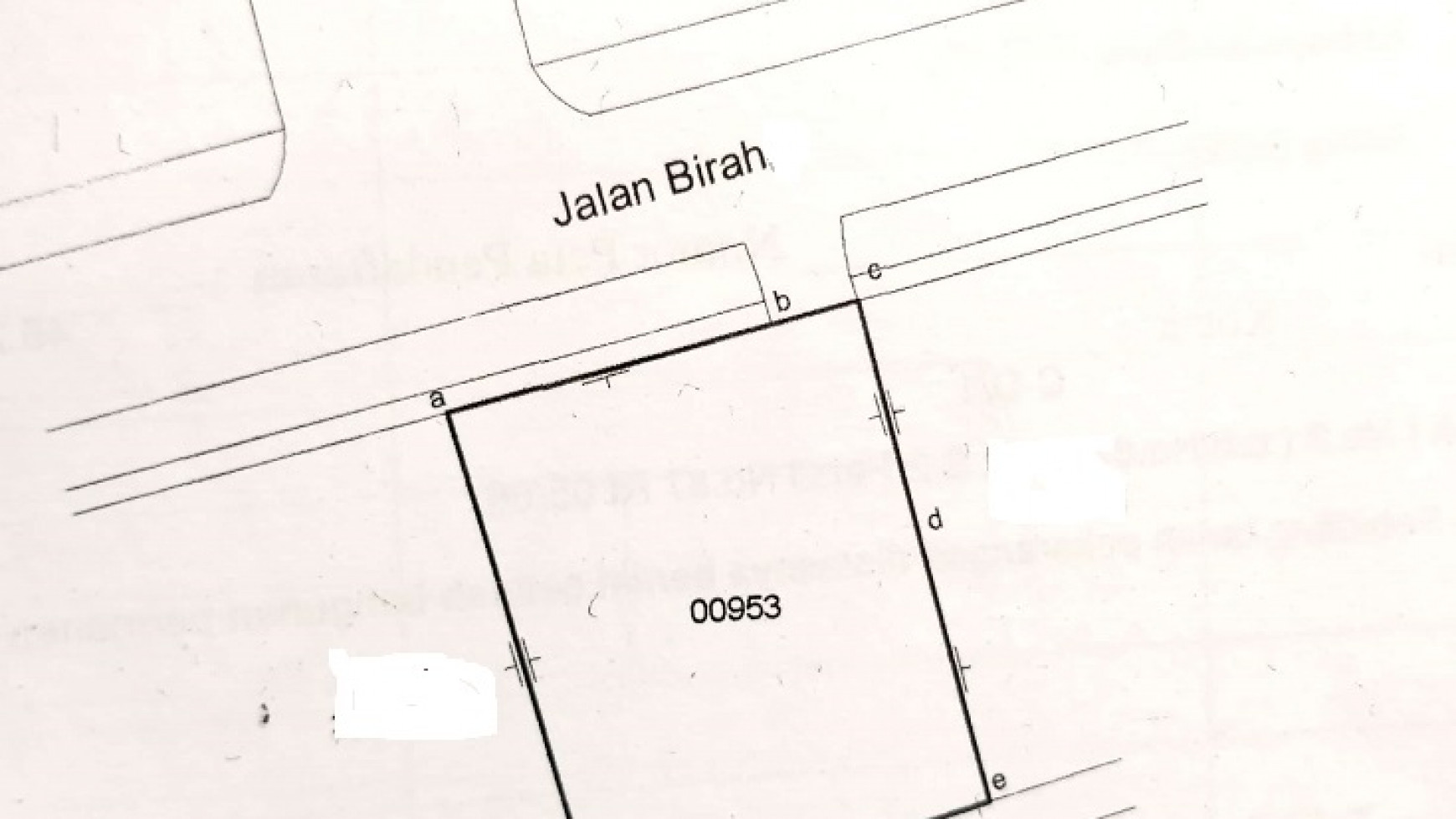 DIJUAL RUMAH DI JALAN BIRAH, JAKSEL, DEKAT SCBD, COCOK BUAT TEMPAT USAHA, SHM