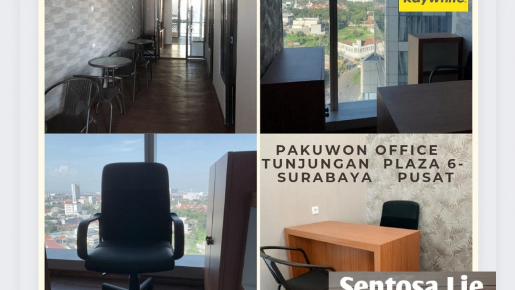 Jual Cepat Pakuwon Office Tower Tunjungan Plaza 6 Surabaya Pusat - Furnished - PRIVATE Lift