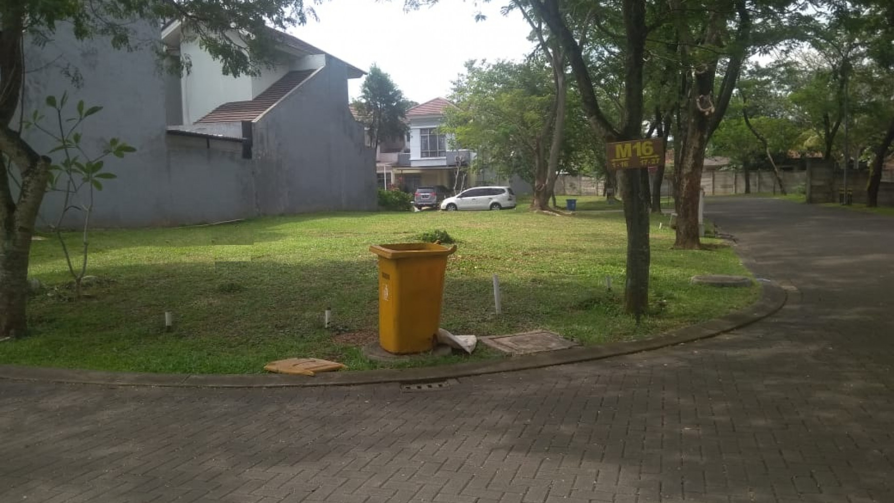 Kavling hoek kecil Naturale Foresta BSD