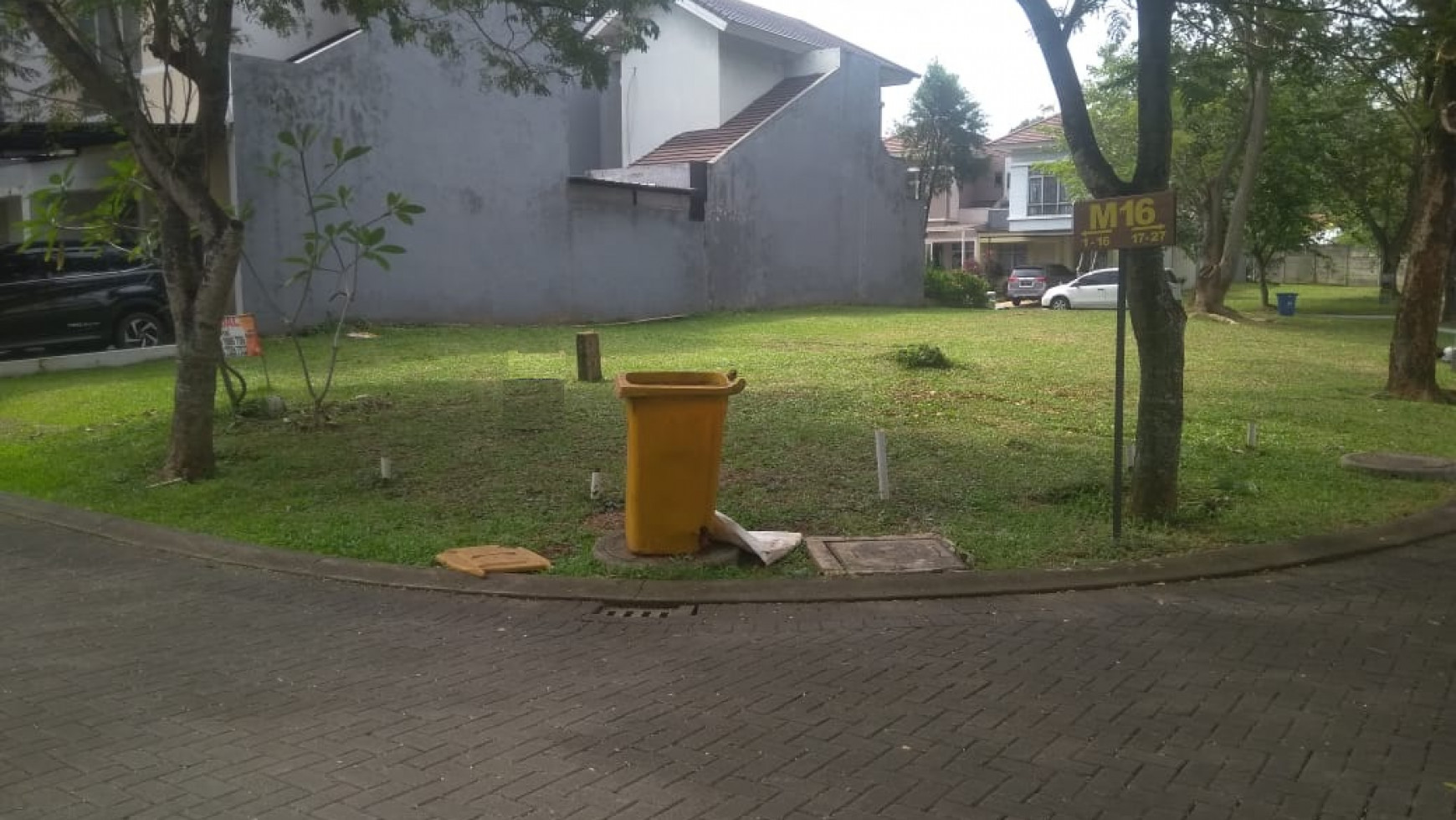 Kavling hoek kecil Naturale Foresta BSD