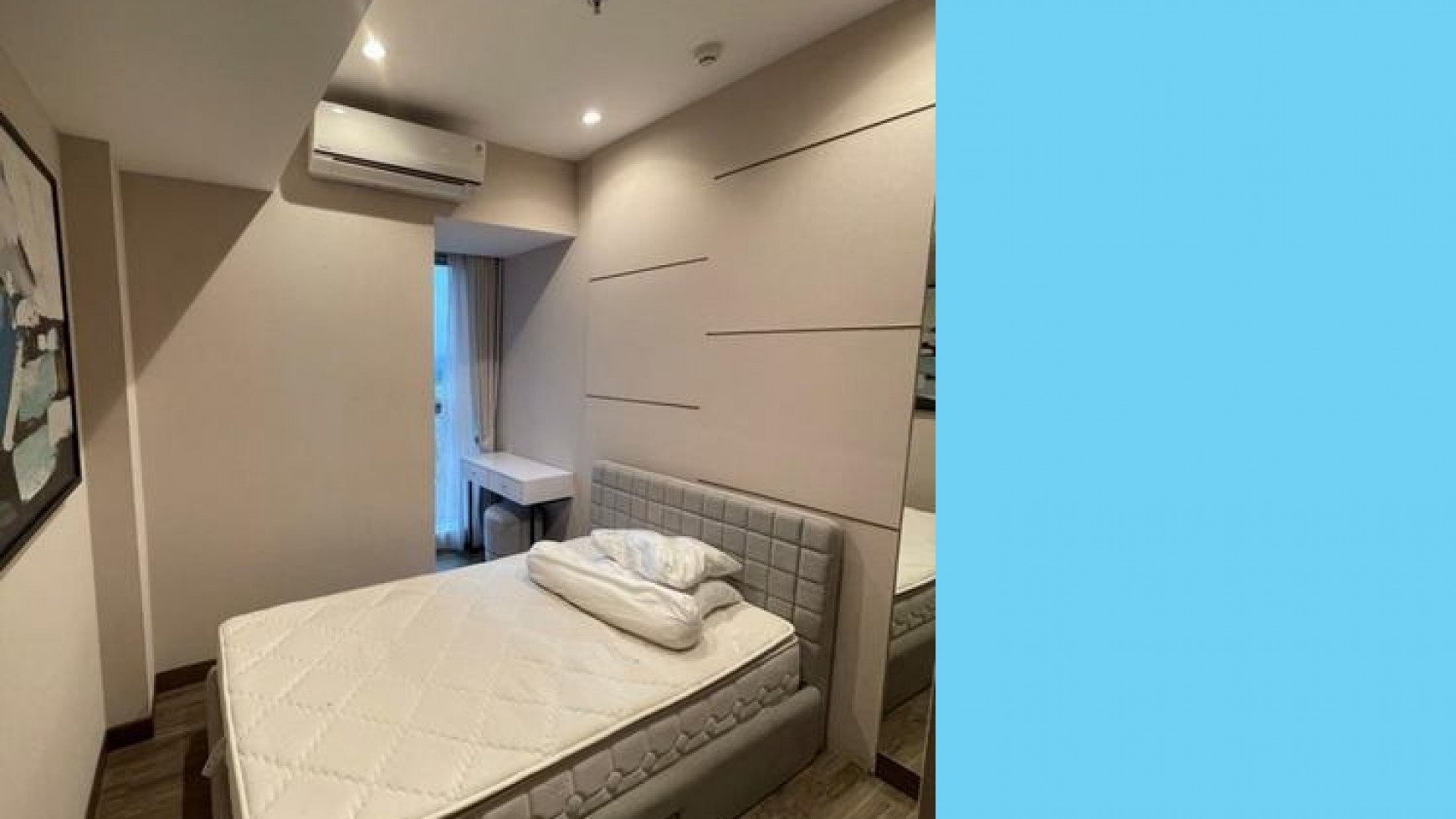 dijual apartemen furnish tinggal bawa koper siap huni, the branz bsd city, strategis dekat aeon moll