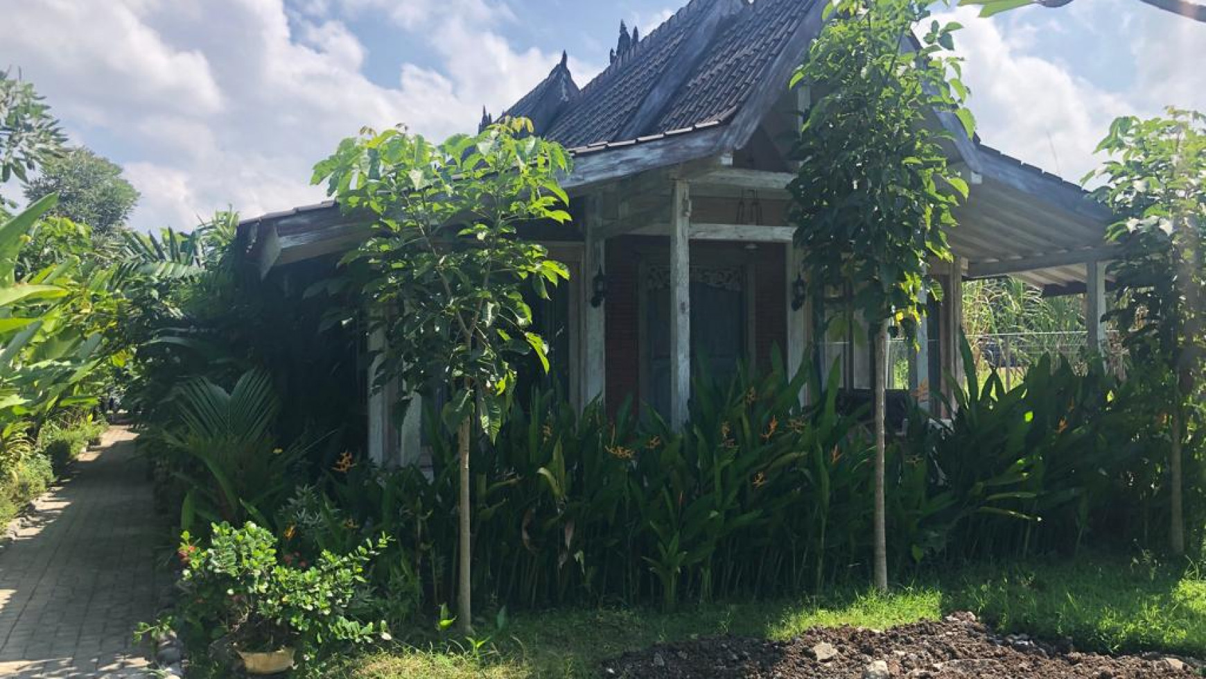 Freehold villa  with 1 beautiful joglo  and  3 unit bedrooms area quiet Tanah Lot 