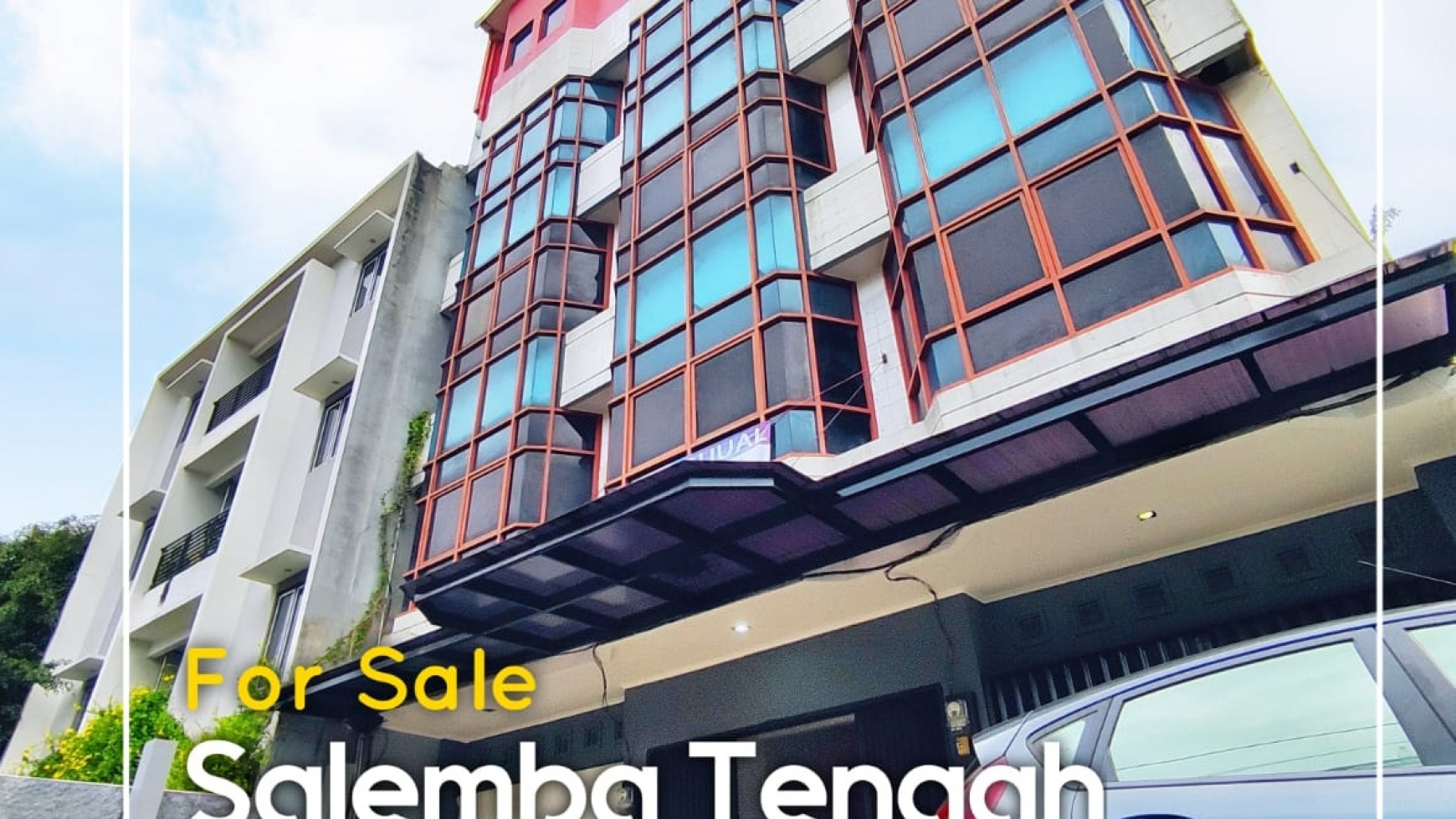 Dijual Gedung Perkantoran di Salemba Tengah