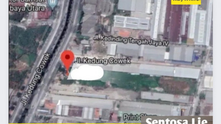 Dijual Tanah 9520 m2 - Raya Kedung Cowek - Kenjeran - Dekat Suramadu - Surabaya -  akses Truk BESAR - Row Jalan LUAS - Komersial Area