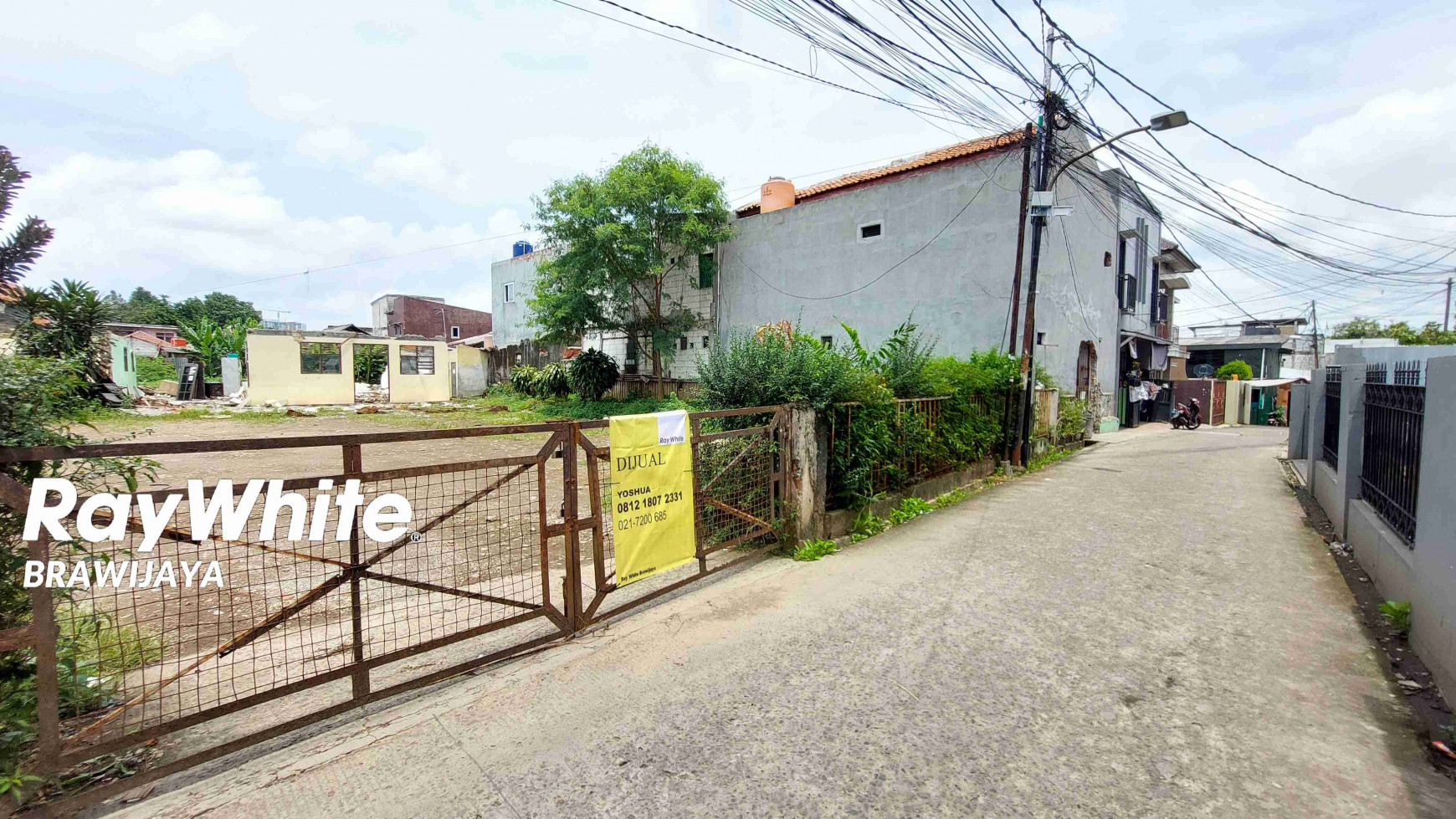 KAVLING TANAH DI JATI PADANG RAYA, PASAR MINGGU, DEKAT AKSES TOL JORR, LUAS TANAH 1185 m2