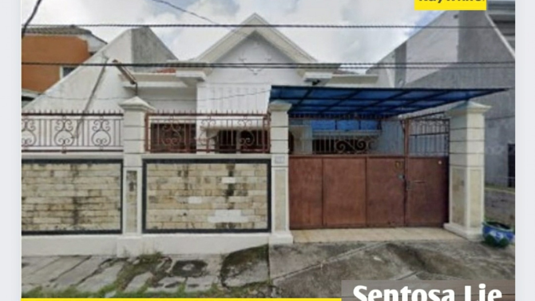 Dijual Rumah Pucang Anom Surabaya Timur - Garasi Carport 3 Mobil - Surat SHM - Siap Huni