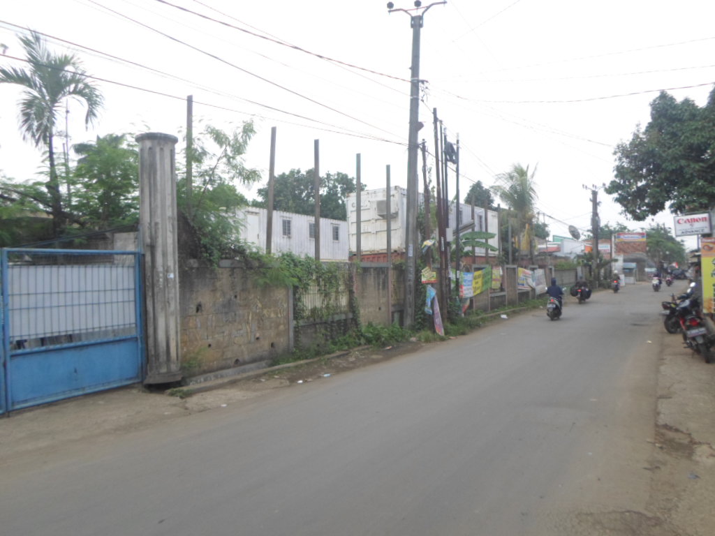 Kavling industri Jalan Raya Pasar Gandoang siap bangun