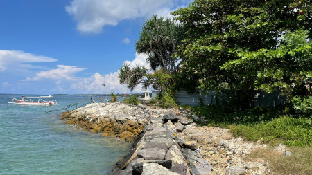 Beach Front Land for Sale Freehold Benoa Beach