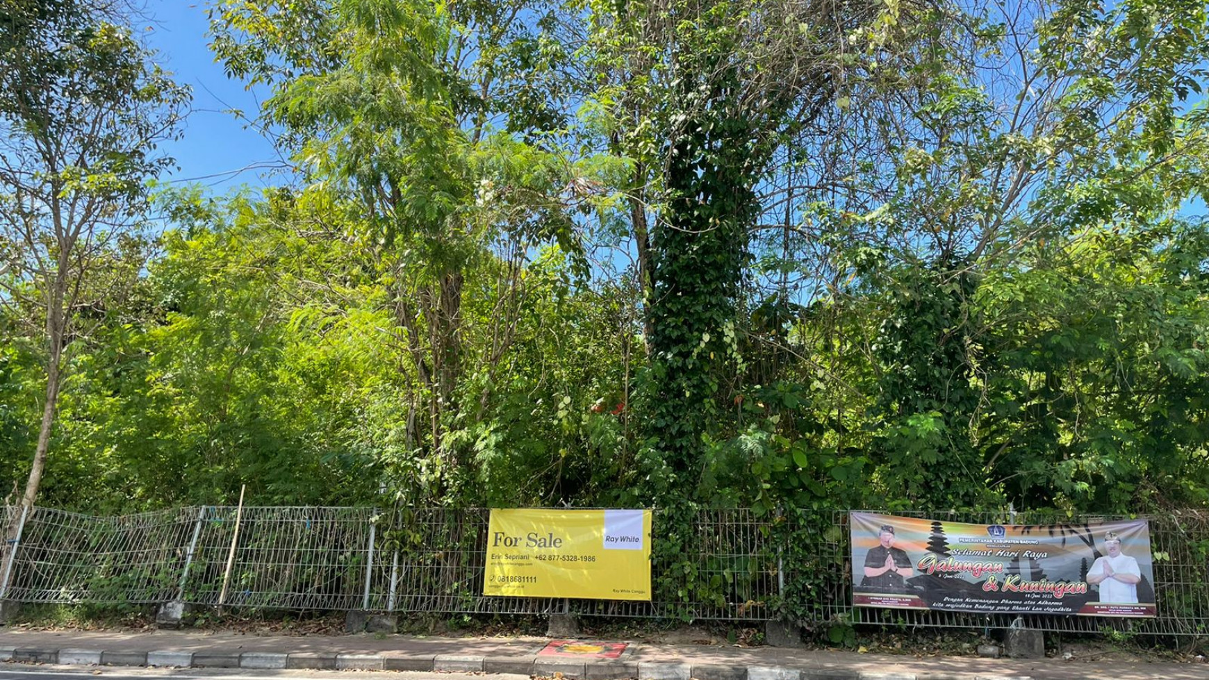 Beach Front Land for Sale Freehold Benoa Beach