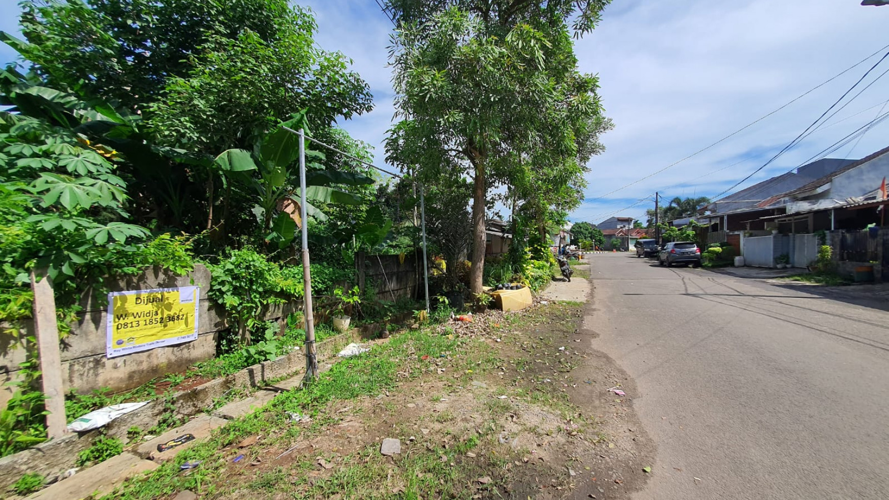 Kavling Siap Bangun, Lokasi Strategis Pinggir Jalan Cluster @Villa Mutiara, Serpong