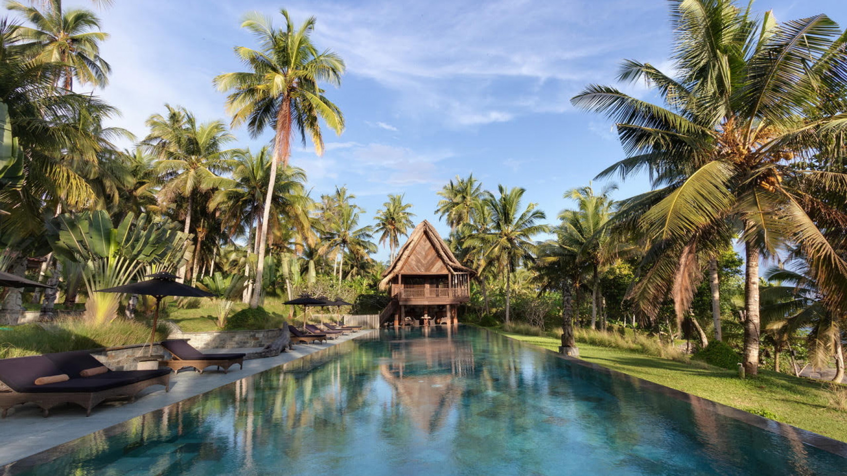 Beachfront luxury on Bali's west coast.