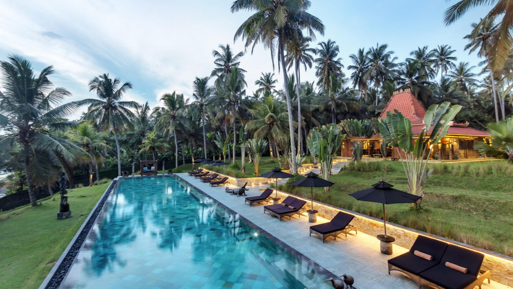 Beachfront luxury on Bali's west coast.