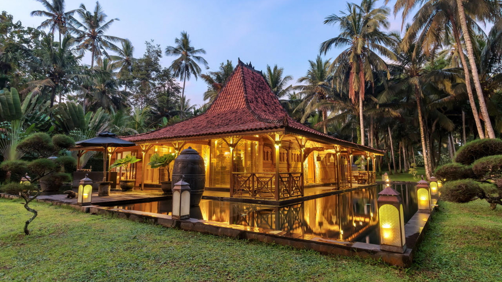 Beachfront luxury on Bali's west coast.