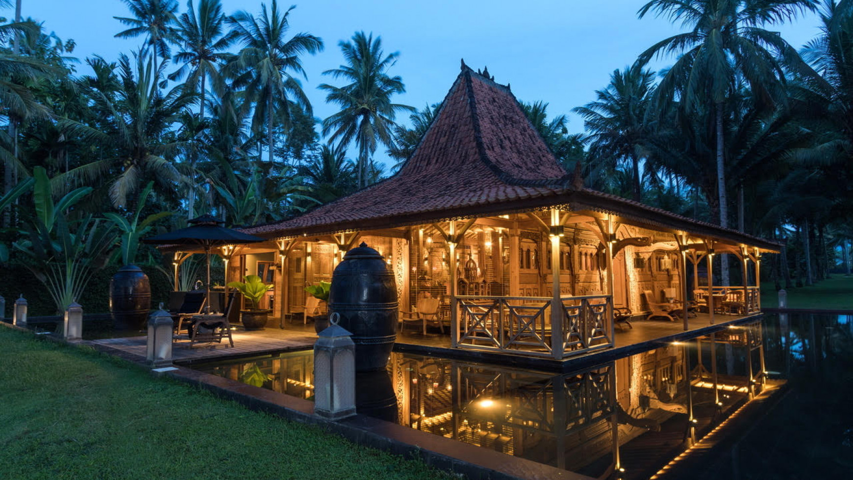 Beachfront luxury on Bali's west coast.