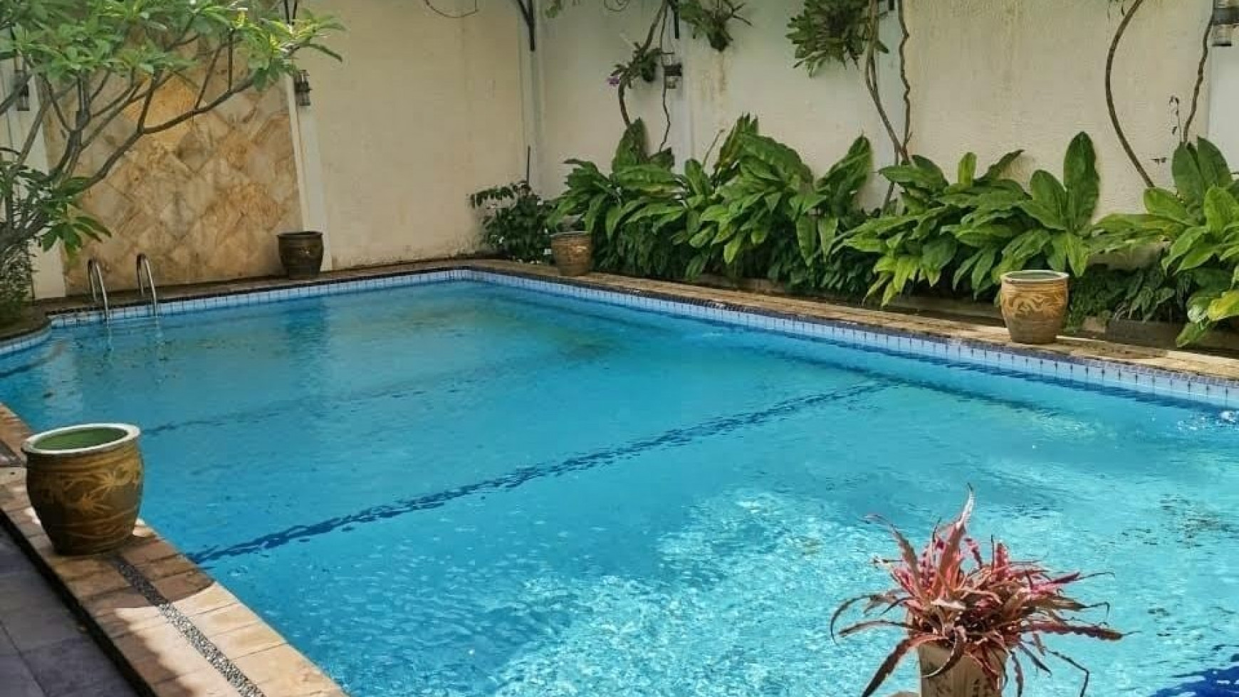 Rumah klasik ala resort area elite cipete selatan dengan pool 