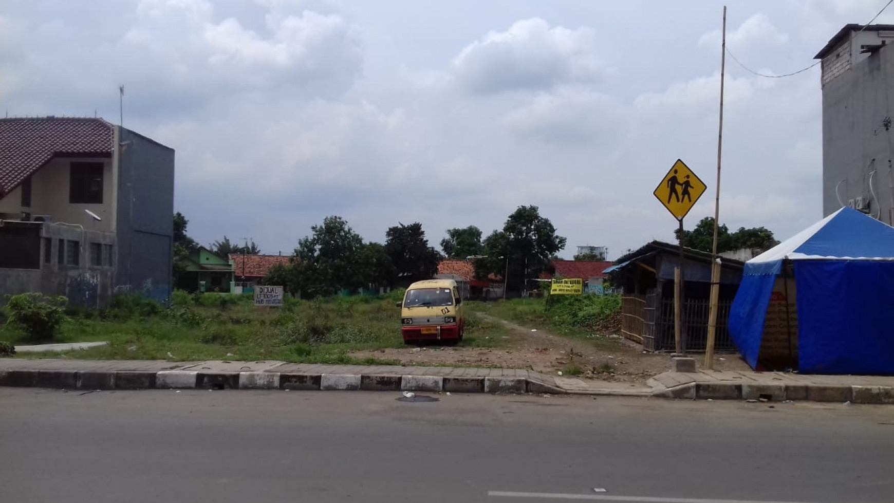 Tanah kavling berada di lokasi yang strategis 