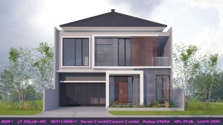 Rumah Raffles Garden Citraland Mewah Modern Design 