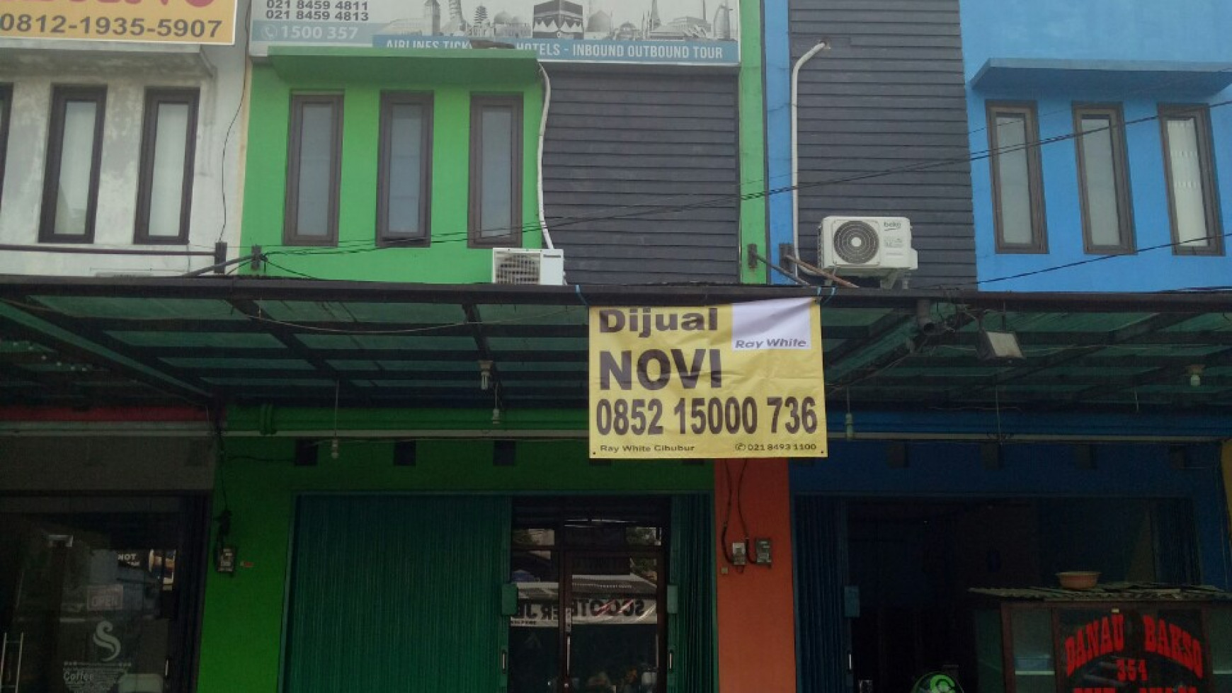 Ruko Pinggir Jalan, Cocok Untuk Toko, Resto, Kursus, dll, Lokasi Strategis, Harga Nego