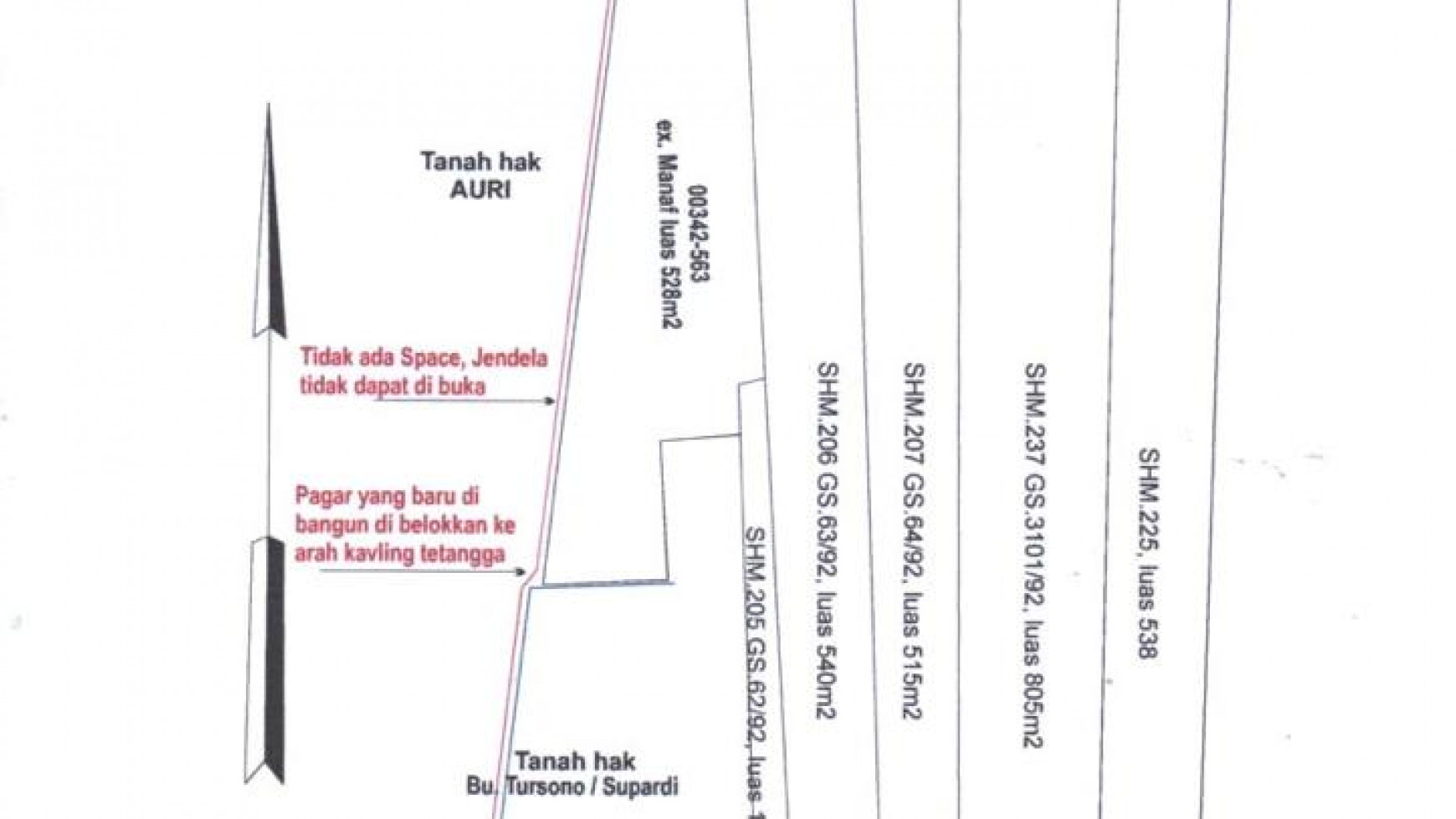 Tanah dan Bangunan Gudang Juanda 