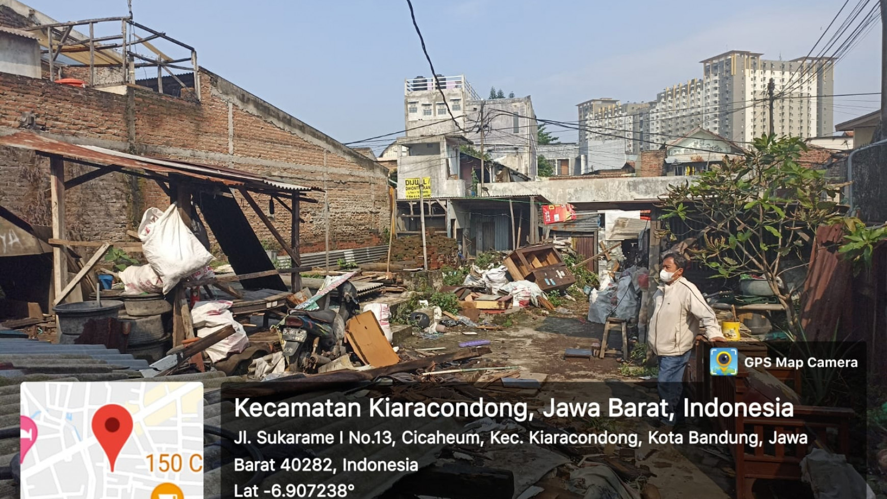 Tanah Cocok Untuk Dibangun Rumah Kos Dekat Gateway Apartemen Cicadas, Ahmad Yani