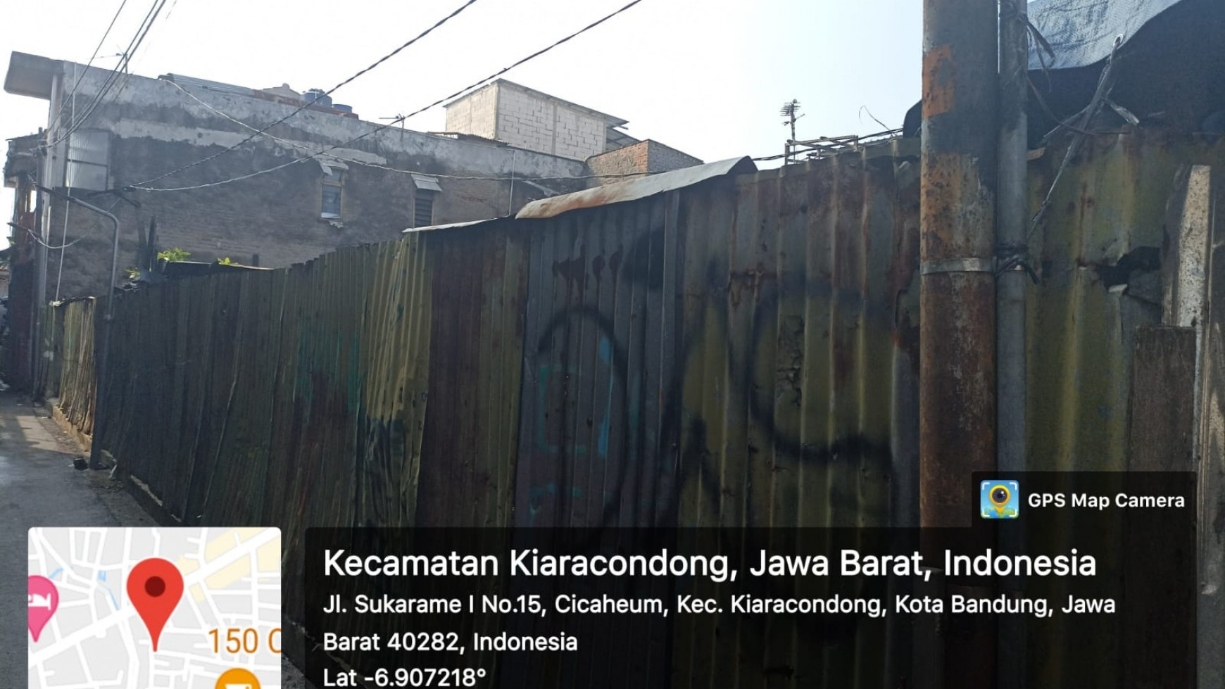 Tanah Cocok Untuk Dibangun Rumah Kos Dekat Gateway Apartemen Cicadas, Ahmad Yani