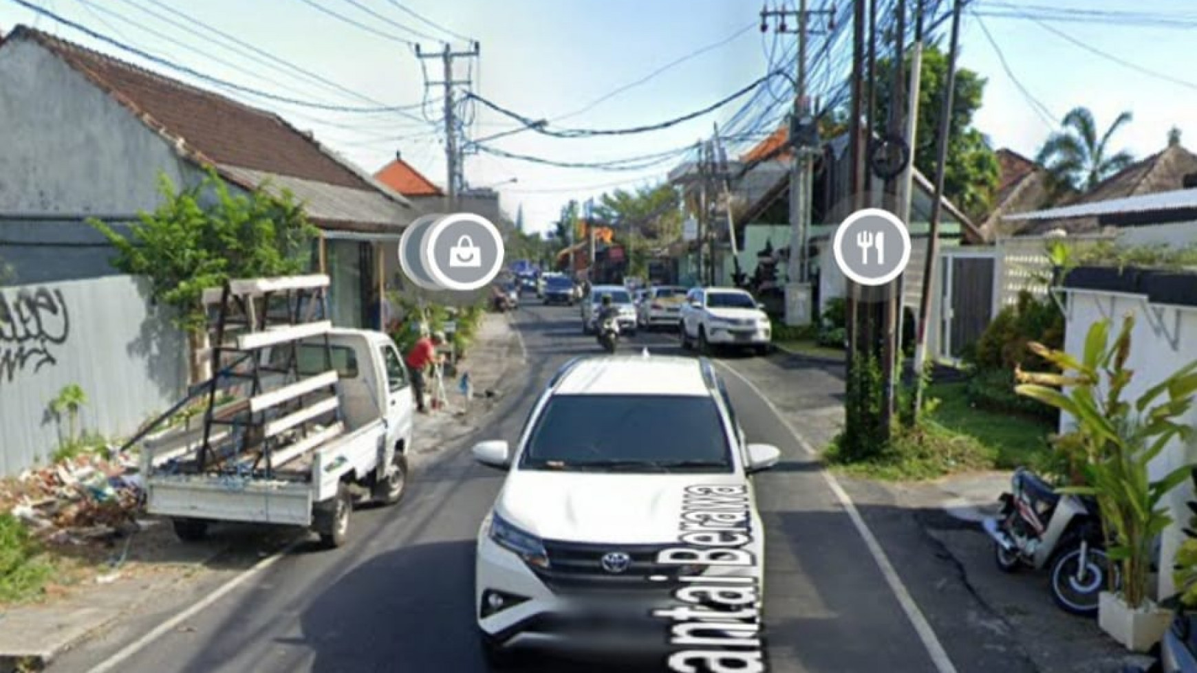 Dijual Tanah Luas 4110 m2 Jalan Raya Canggu - Desa Tibubeneng - Kuta Utara - Badung - BALI - Cocok buat Villa , Hotel, Cafe , Apartemen , Resto dll..