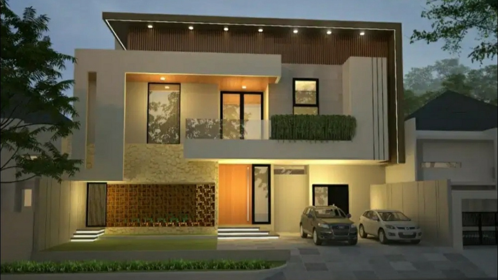 NEW Rumah + Kolam Renang Graha Natura - Modern Mewah - STRATEGIS Dekat GWalk Citraland Surabaya Barat