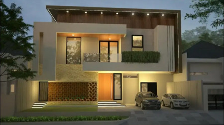 Rumah Graha Natura Magnolia Modern Minimalis with Private Pool