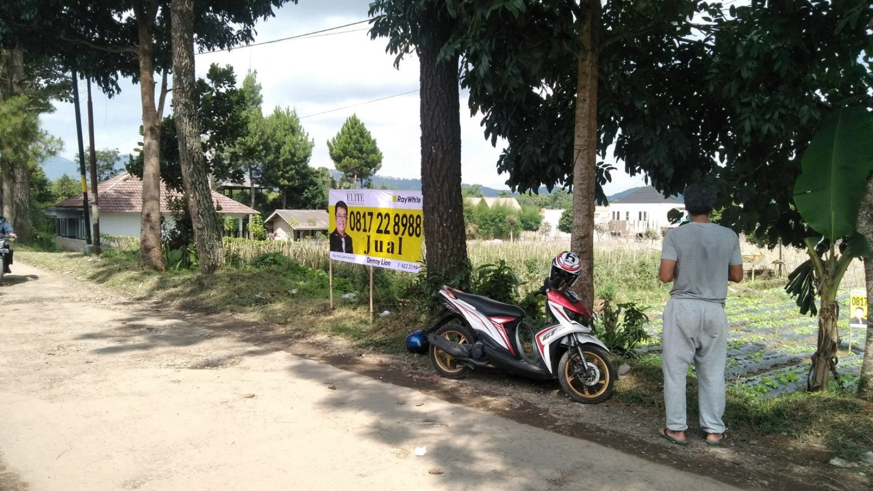 Menarik Kavling Tanah di Jalan Lapang sayap Cikole Lembang asri sejuk nyaman.