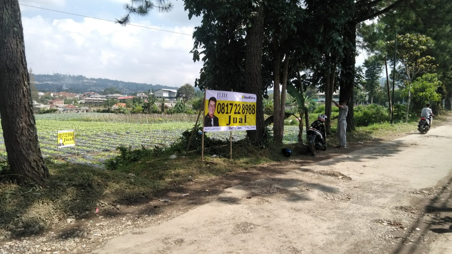 Menarik Kavling Tanah di Jalan Lapang sayap Cikole Lembang asri sejuk nyaman.