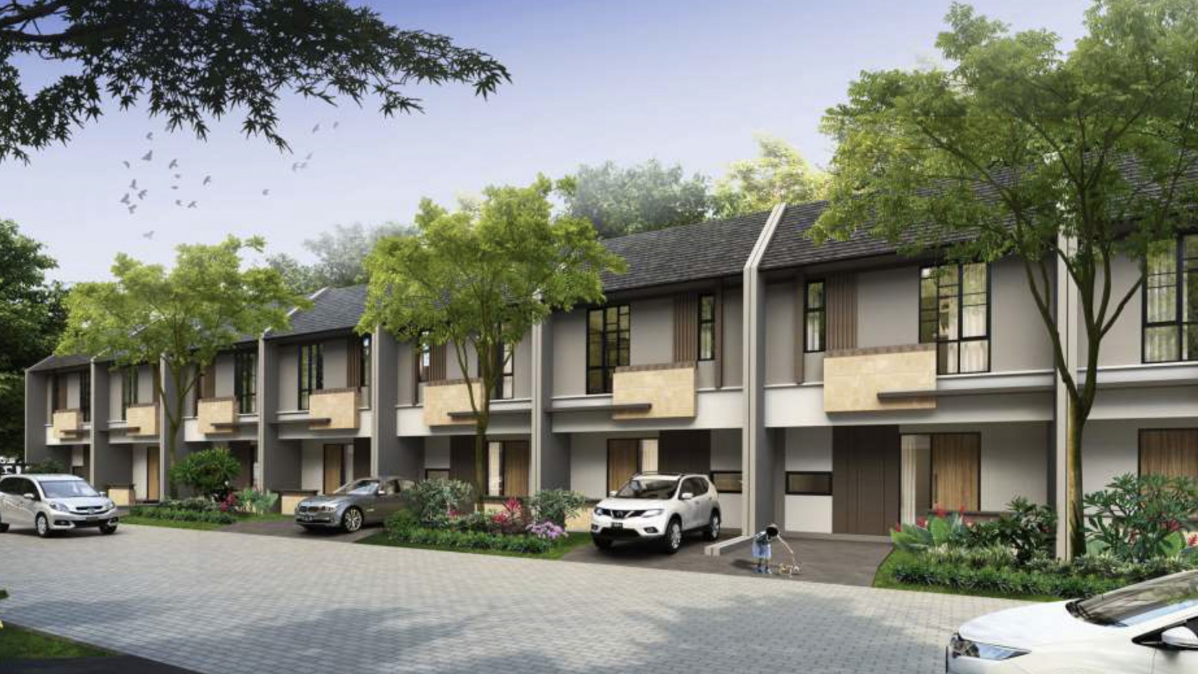 Dijual Rumah d Cluster Amarine, Mozia, BSD City