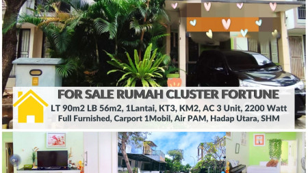 Rumah Minimalis Fully Furnished di Graha Bintaro Luas 90 m2 Harga 1.3 M  Nego sampai DEAL