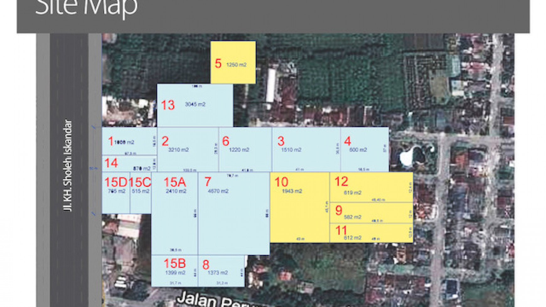 Tanah KH. Sholeh Iskandar, Kedung Badak, Bogor Luas 29.000m2