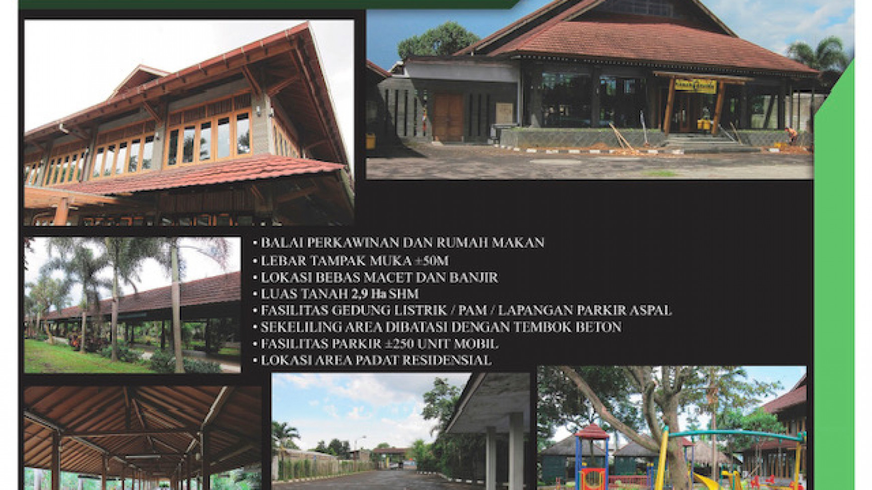 Tanah KH. Sholeh Iskandar, Kedung Badak, Bogor Luas 29.000m2