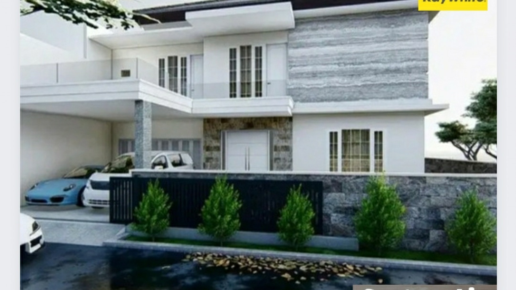 Dijual Rumah Prambanan Residence - Wiyung - Surabaya - NEW Baru 5+1 K.Tidur - Garasi Carport 4 Mobil LUAS