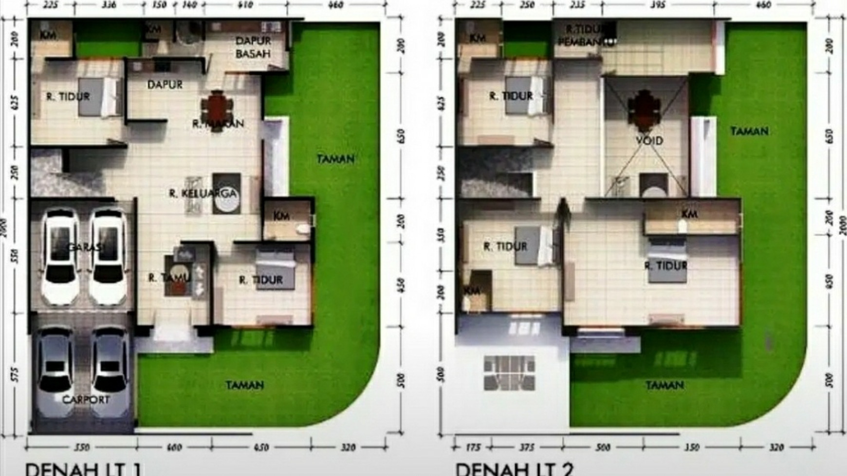 Dijual Rumah Prambanan Residence - Wiyung - Surabaya - NEW Baru 5+1 K.Tidur - Garasi Carport 4 Mobil LUAS