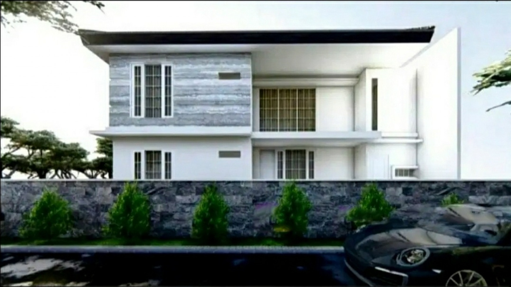 Dijual Rumah Prambanan Residence - Wiyung - Surabaya - NEW Baru 5+1 K.Tidur - Garasi Carport 4 Mobil LUAS