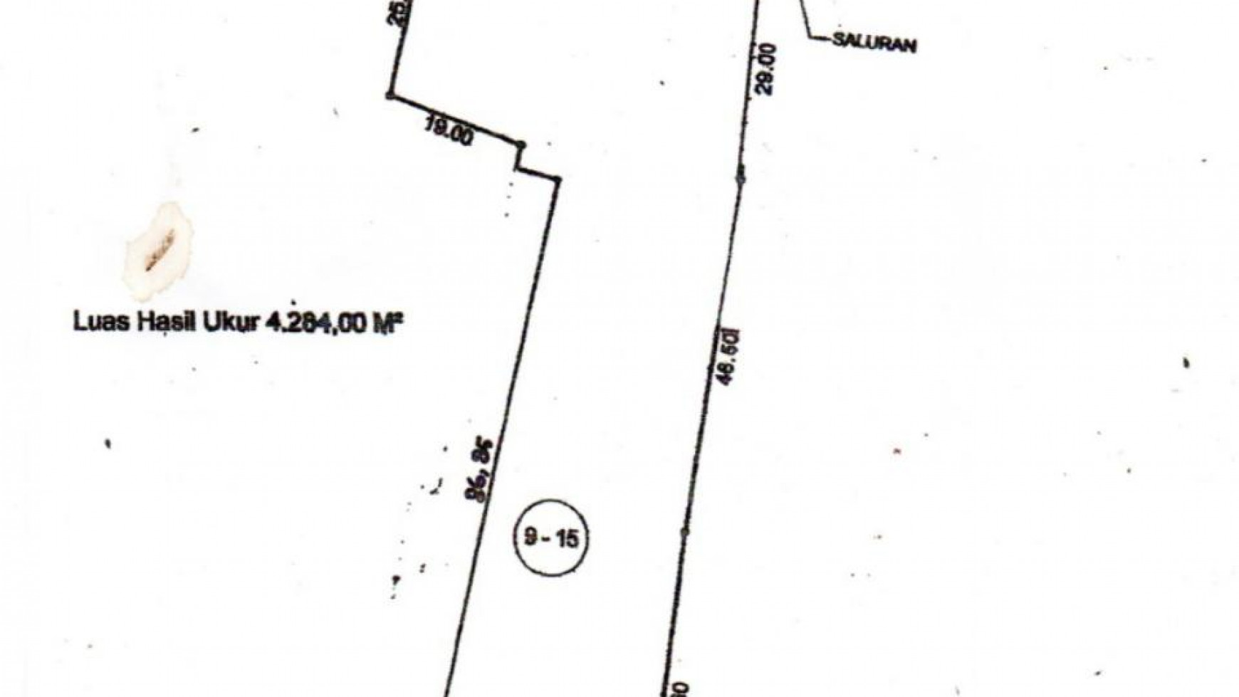 Dijual / disewakan Tanah Kavling Area Komersil Nol Jalan Raya Mayjen Sungkono Surabaya Barat