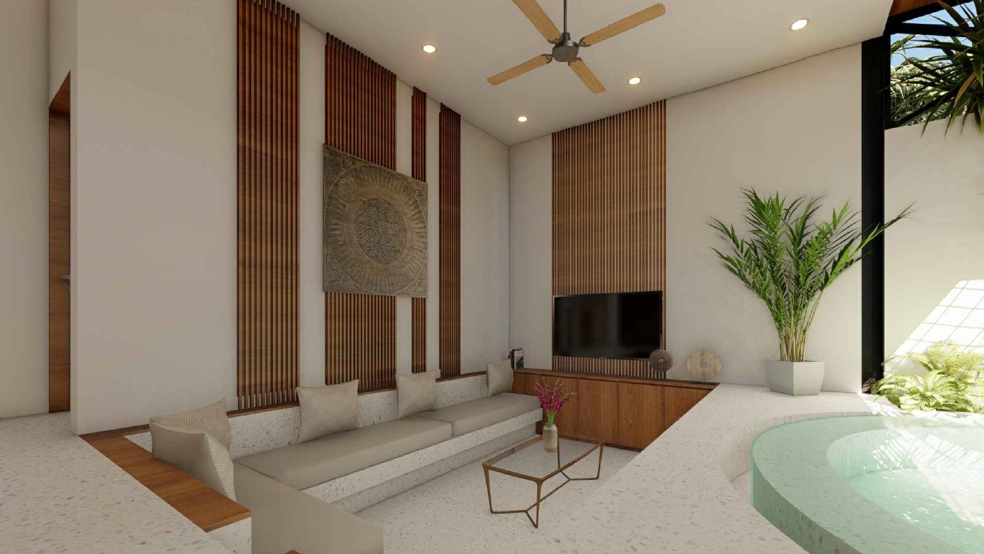 STUNNING 2 BEDROOM VILLA FOR LEASEHOLD IN CANGGU