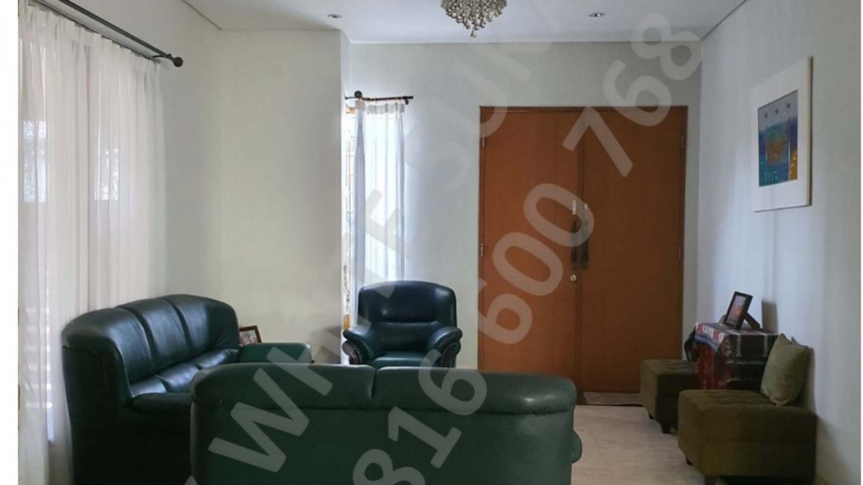 Dijual Rumah Tinggal Semi Furnished di Komp Alamanda Tubagus Ismail