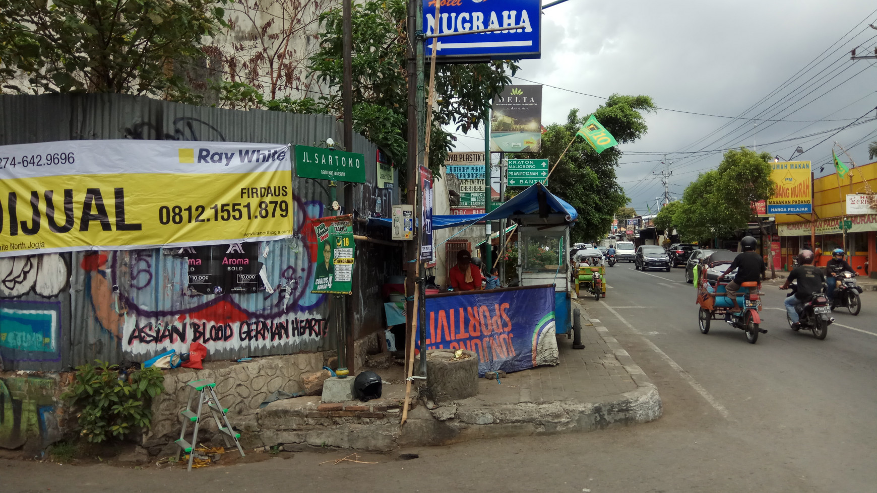 TANAH DILOKASI SETRATEGIS COCOK UNTUK USAHA, JL PARANGTRITIS KM 3.