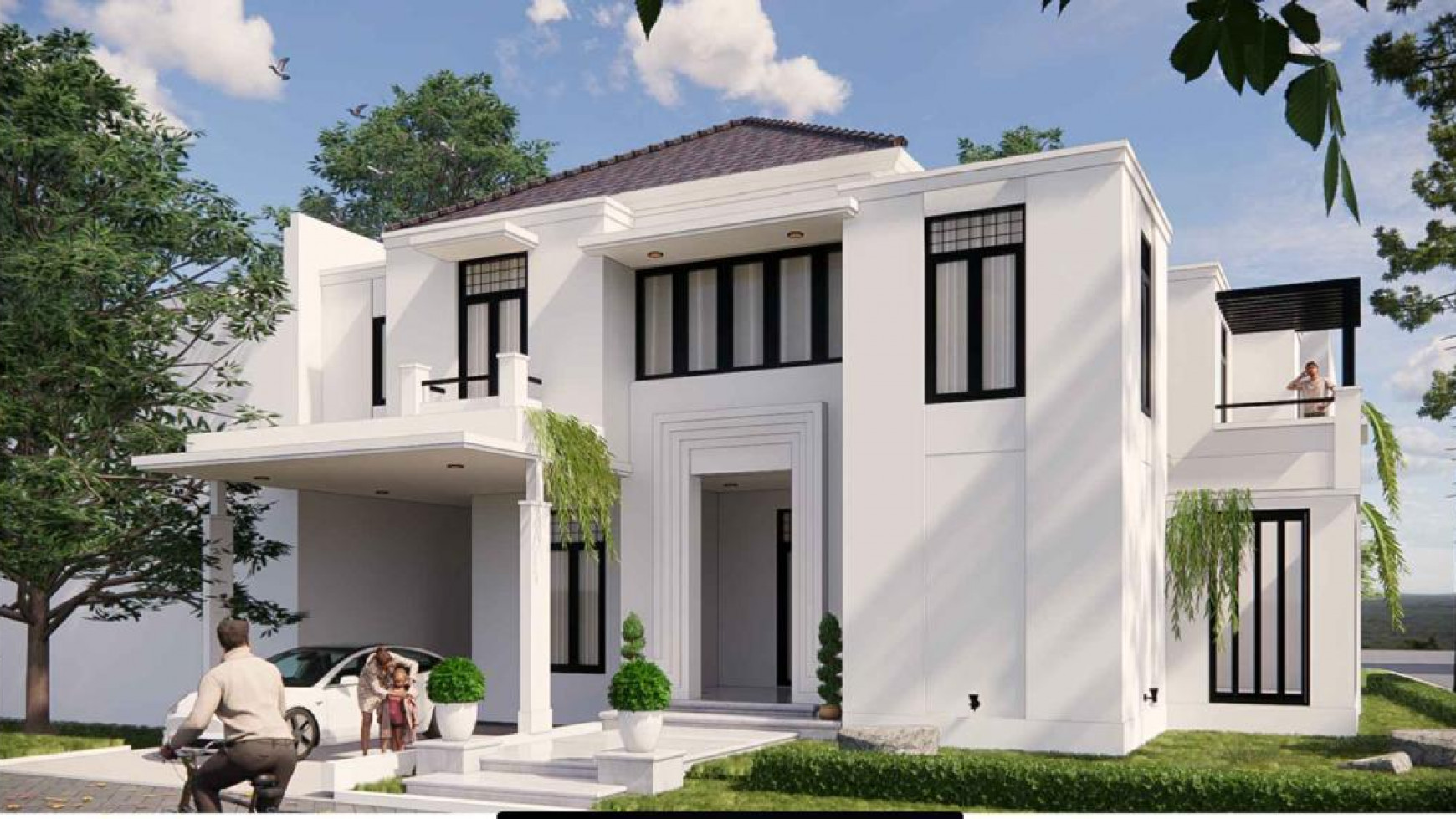 Rumah Mewah, bagus Brand New dalam Cluster Discovery di Bintaro