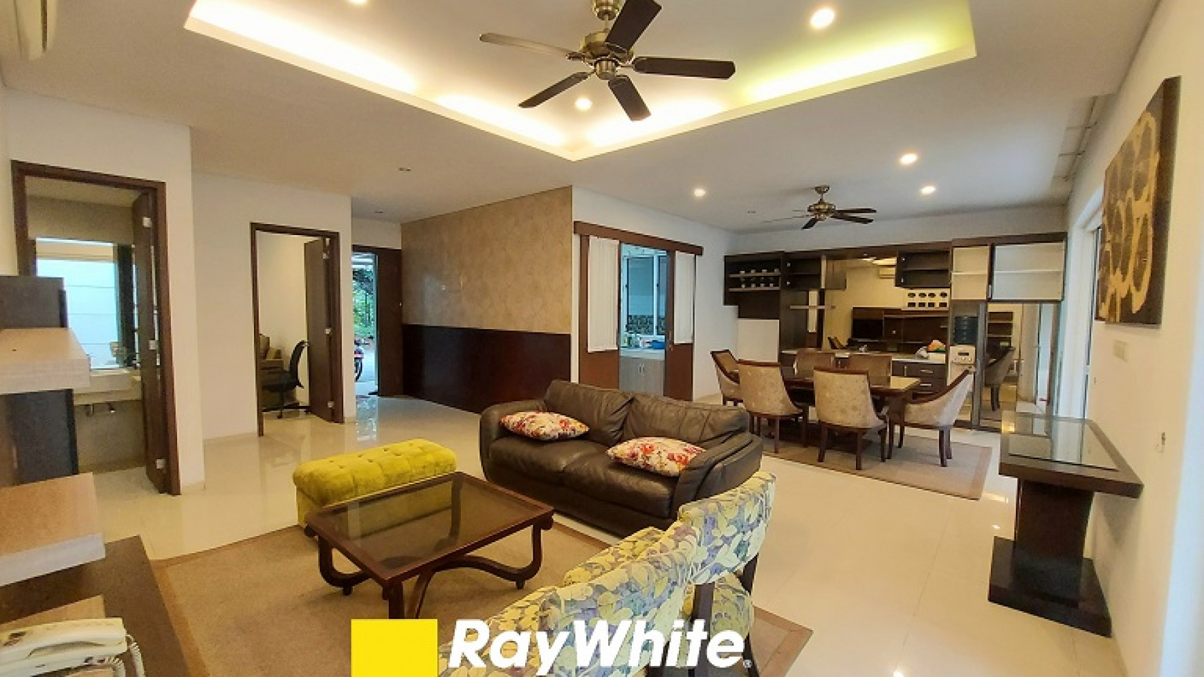 RUMAH DI SERENIA HILLS, CLUSTER REGENT, LEBAK BULUS, AKSES JALAN 3 MOBIL, 5 BR